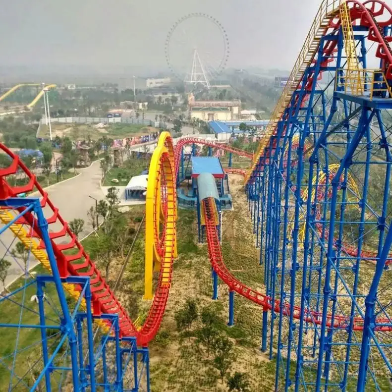 Thrill Rides Amusement Park Big Roller coaster for Sale