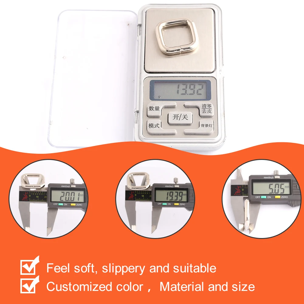 Wholesale 20mm 25mm 32mm metal buckle for handbag accessory hardware iron buckle