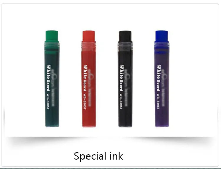 Straight Liquid Thick Head Press Large-capacity Ink Replacement Pen Bag Color Whiteboard Pen