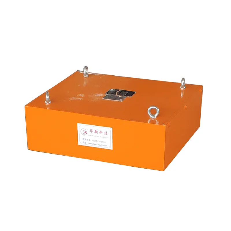 Подвесная прочная поперечная лента металлический магнитный пластинчатый сепаратор