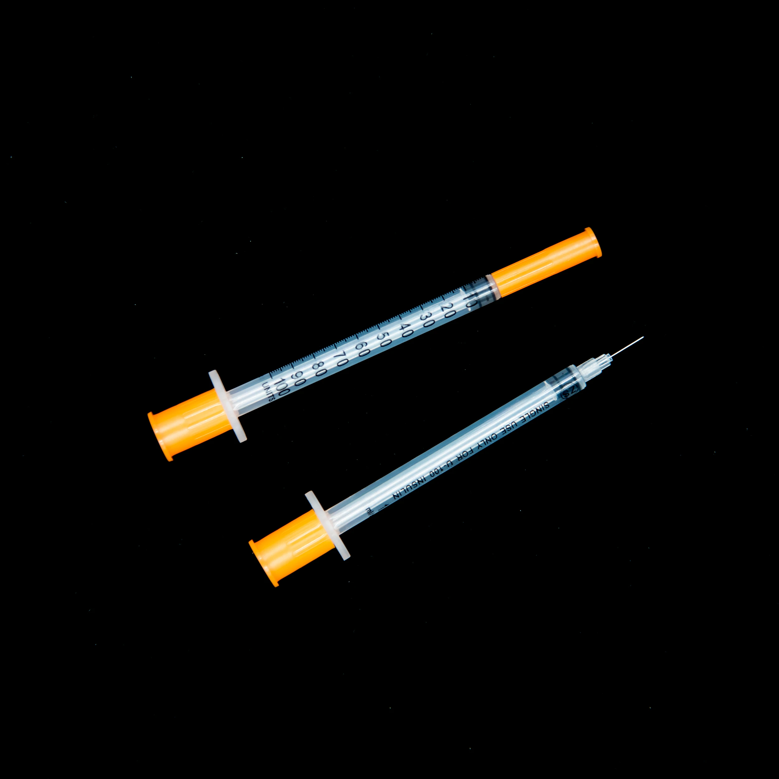 
Factory direct sale Sterile Medical Disposable Insulin Syringe 