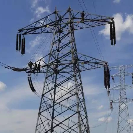 Electric Power Transmission Tower Hot Selling Hot Dip Galvanization  Transmission Tteel Tower