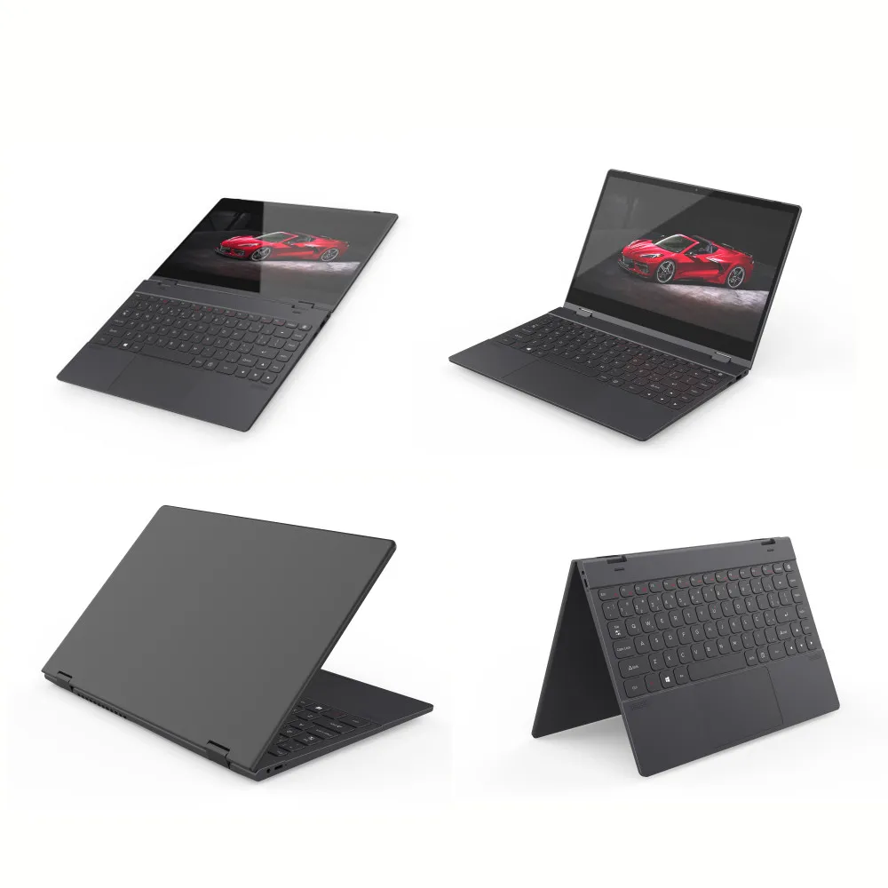 AIWO 14.1 Core I7 Yoga Laptop Computer I7 Laptop With 16GB Ram 512GB  Win10 OS  pc Portable Occasion Touchscreen Laptop