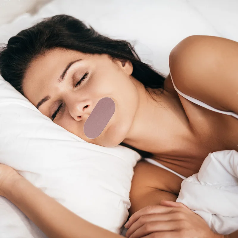Right Strips Stuffy Disposable Better Breathing Mouth And Nose Strips Black With Nose Strip