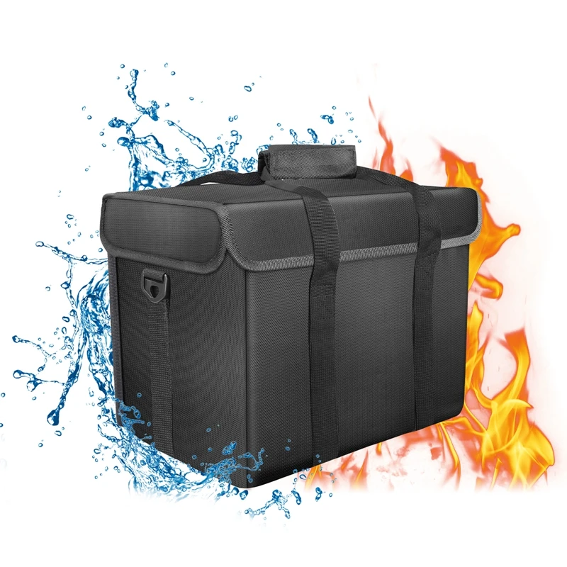 Portable Fireproof Explosion-proof Safety Bag Fire Resistant Lipo Guard Lithoum Bag and Charging Battery
