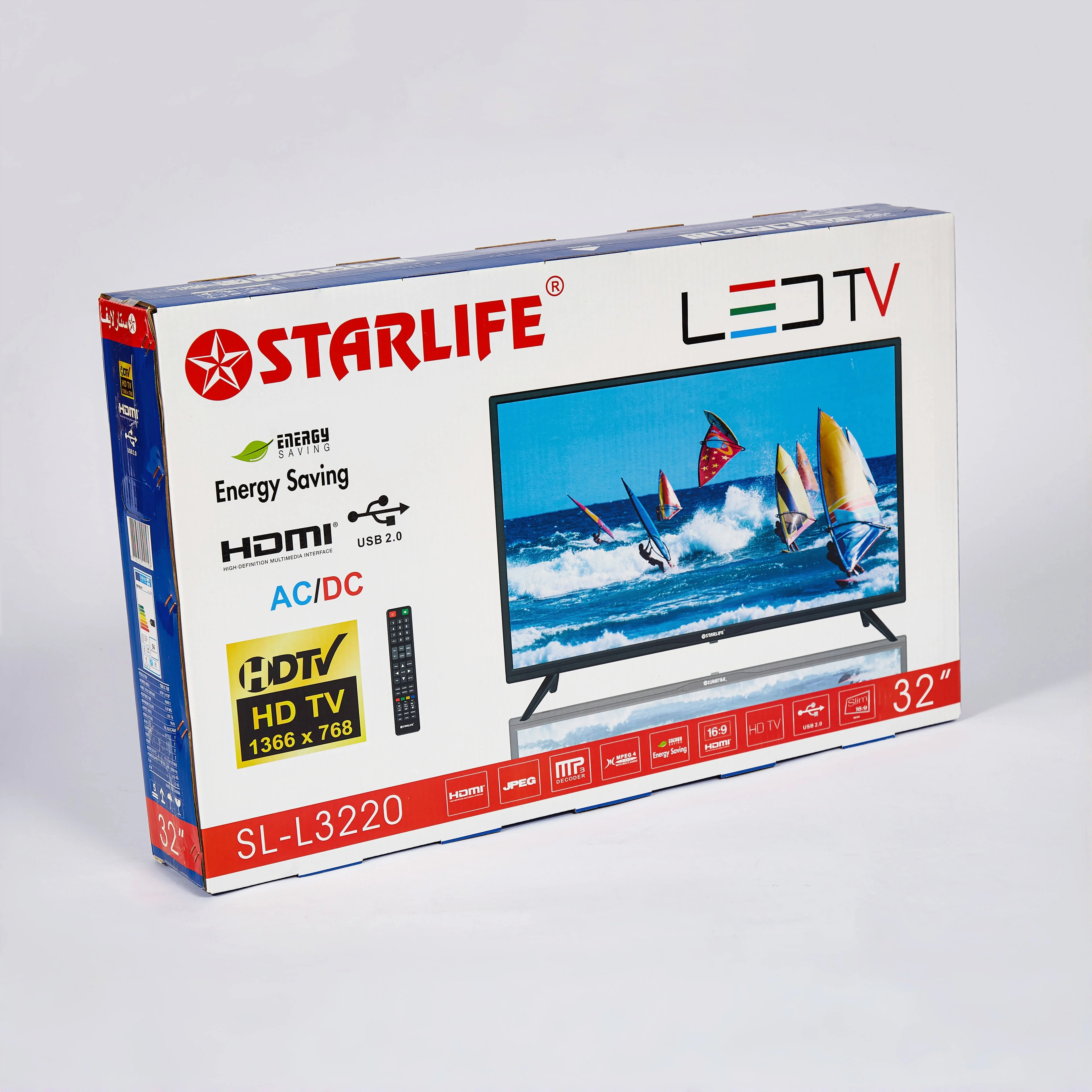 High quality custom logo folding corrugated paper boxes Electronic Packaging Box  shipping box for Large Smart Tv Packaging