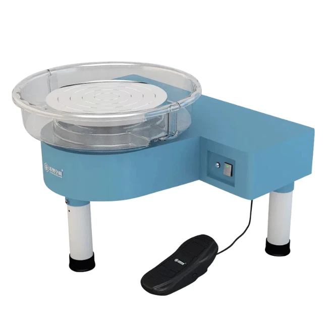 Art 32CM 800W Electric Pottery Wheel Machine Ceramic Clay Work Forming Machine with Foot Pedal Pottery Wheel Ceram