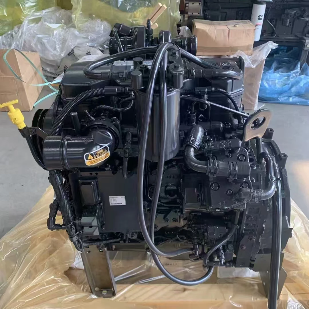 Hot Sale QSB4.5 Complete 4-Cylinder Cummins Engine Assembly for Construction Agriculture Excavator Loader Motor Pump Components