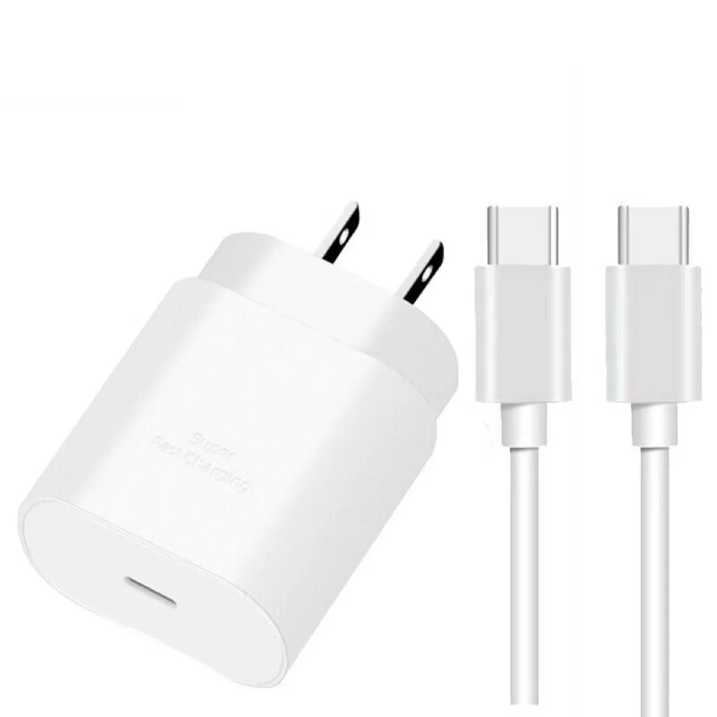 25w Pps Pd3.0 Usb C Charger Pd Type C Fast Charger Super Fast Charging Wall Charge For Samsung