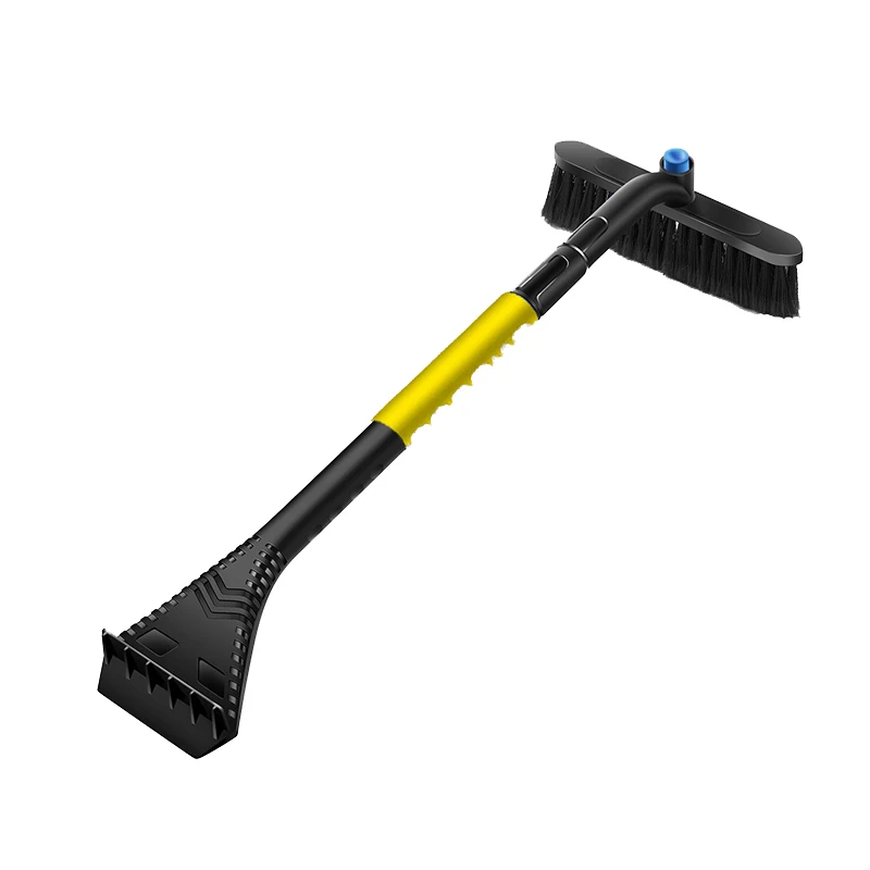 Extendable Ice Scraper and Brush with Squeegee for Car  Emergency Snow Shovel and Pivoting Brush Head Car Snow Kit