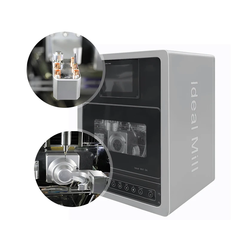 OEM/ODM Factory Bsm Bm420 Cad Cam Zirconia Equipments For Crconia Block Wax Pmma Engraving And 5 Axis Dental Milling Machine