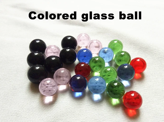 large solid decorative glass balls