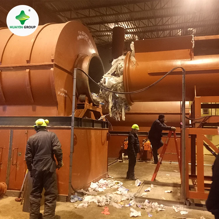 Waste oil to diesel recycling machine pyrolysis oil distillation plant