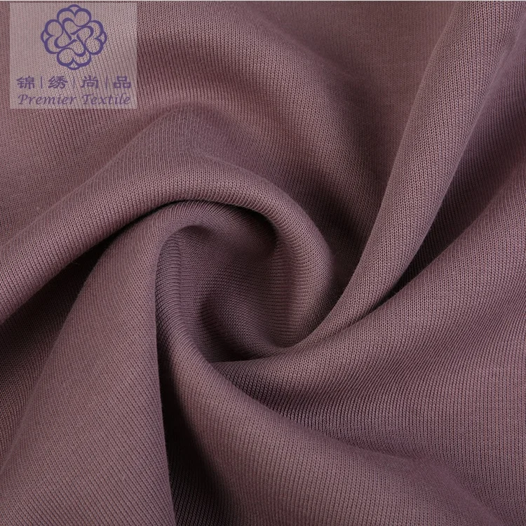High Quality Cotton Polyester Air Layer Fabric Double Side Knitted 65 Polyester 35 Cotton Fabric For Hoodies