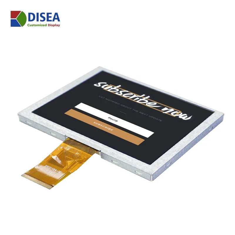 DISEA 640x480 Солнечный читаемый экран 5,0 дюймов tft ЖК-дисплей модуль с высокой яркостью