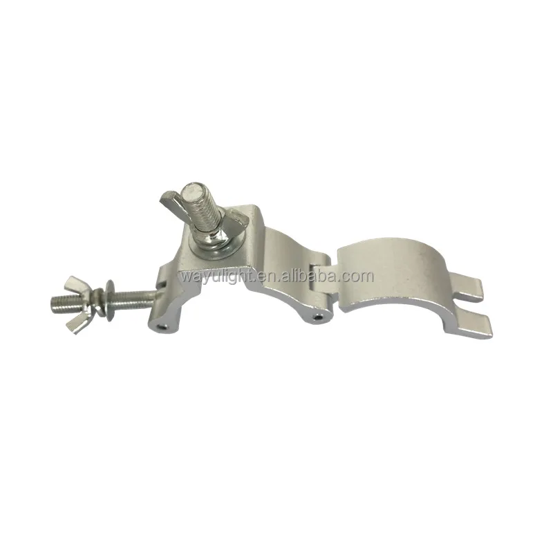 Tube 48-51mm Load 100kg Pipe Clamp Truss Hook Aluminum Stage Lighting Truss Clamp Hook Quick Panel Clamp