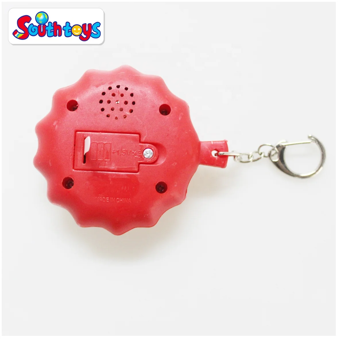 Electric Mini Fart Machine Joke Toy Fart Noise Maker Keychain with 6 Awful Noises