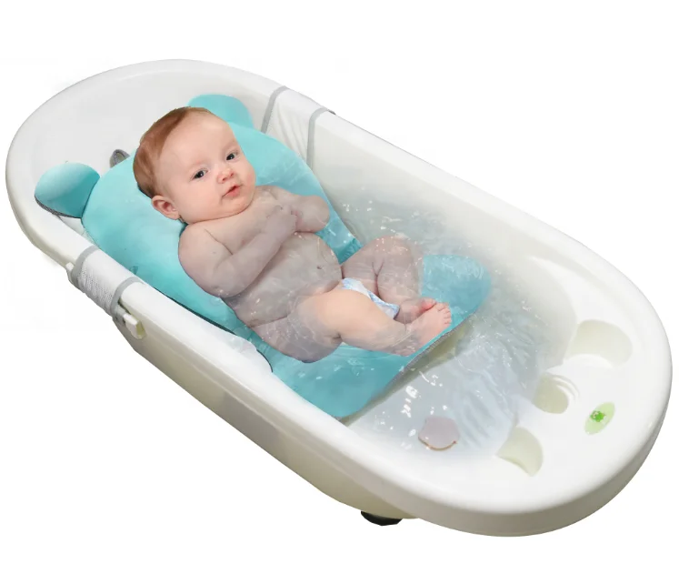 Safety Non Slip Baby Bath Mattress Comfortable Bath Cushion