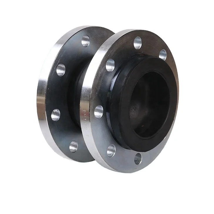 Huayuan DIN PN16 flange type DN100 flexible rubber expansion joint manufacturer
