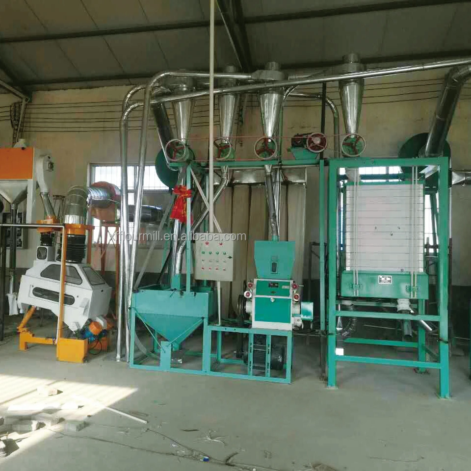 10t/24h Hot Sale Flour Mill Equipment Wheat/Corn/Grain Milling Machine