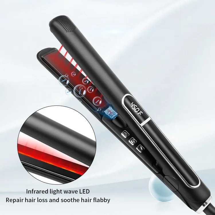 portable infrared flat iron online electric ionic straightening mac professional custom hair straightener for titanium tools