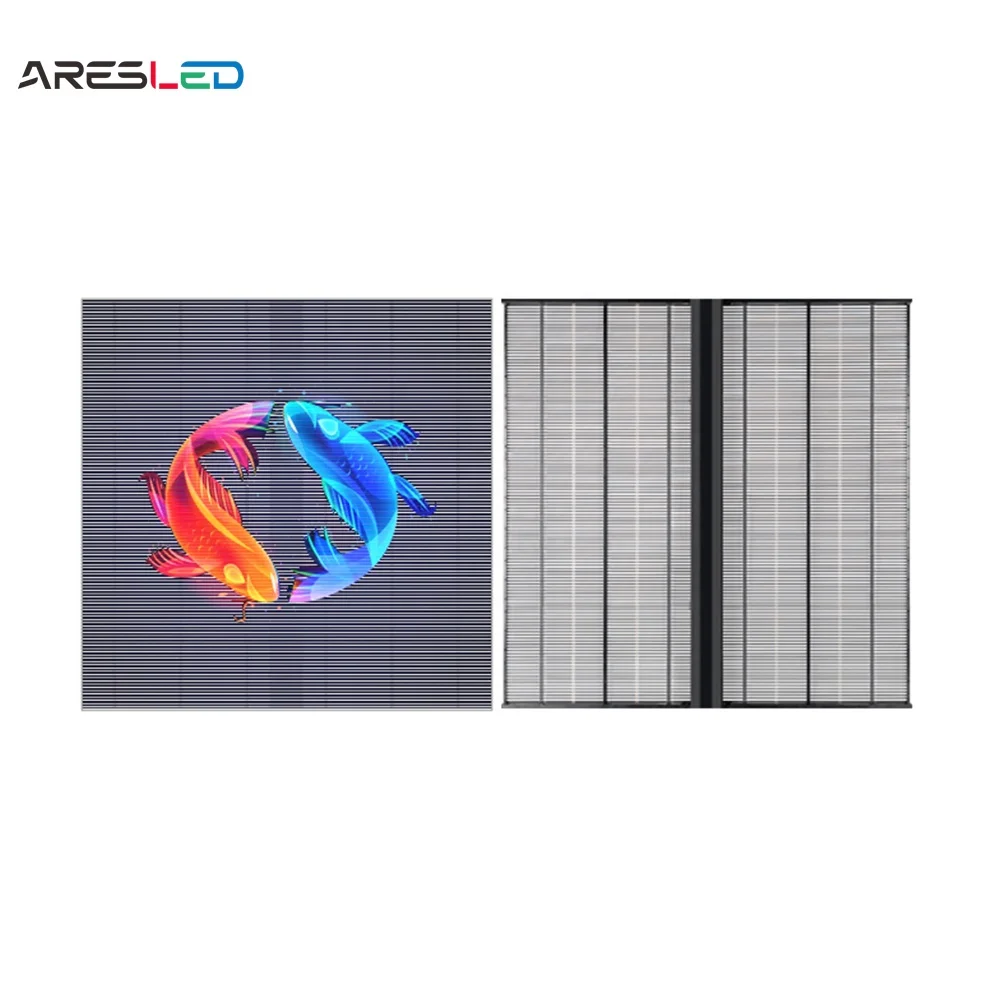 Led Screen Price Transparent Led Display Transparent Panels P3.91-7.82 Led Display Screen