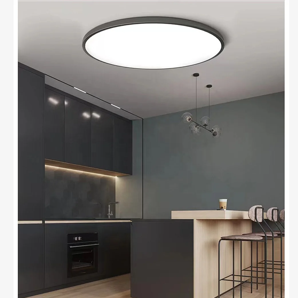 IMVSINCERE Tri-proof led ceiling light surface mounted 18W 24W round shape IP65 plastic waterproof