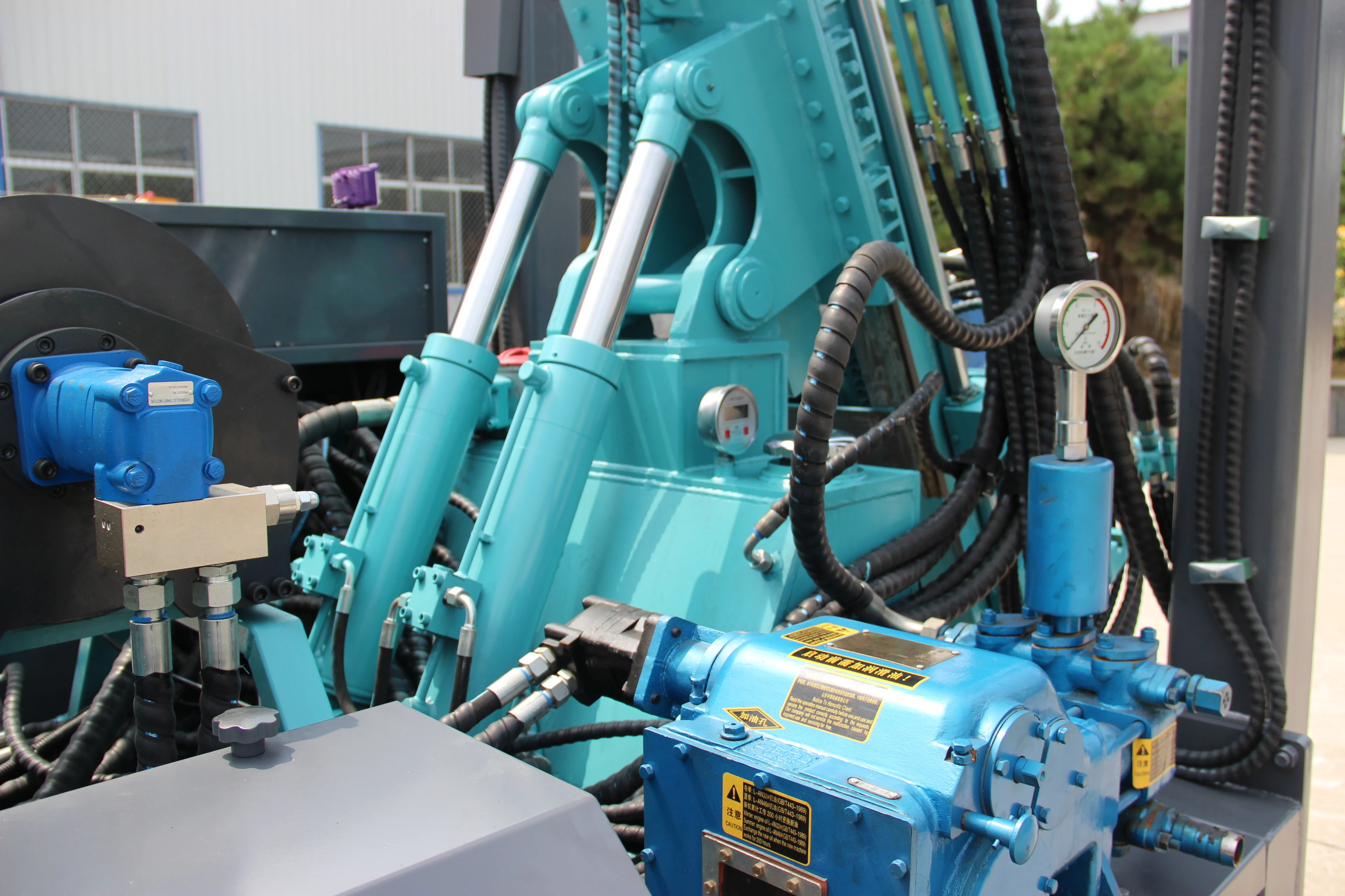 FD500 Chinese mining core drilling machine hydraulic rotary drilling rig