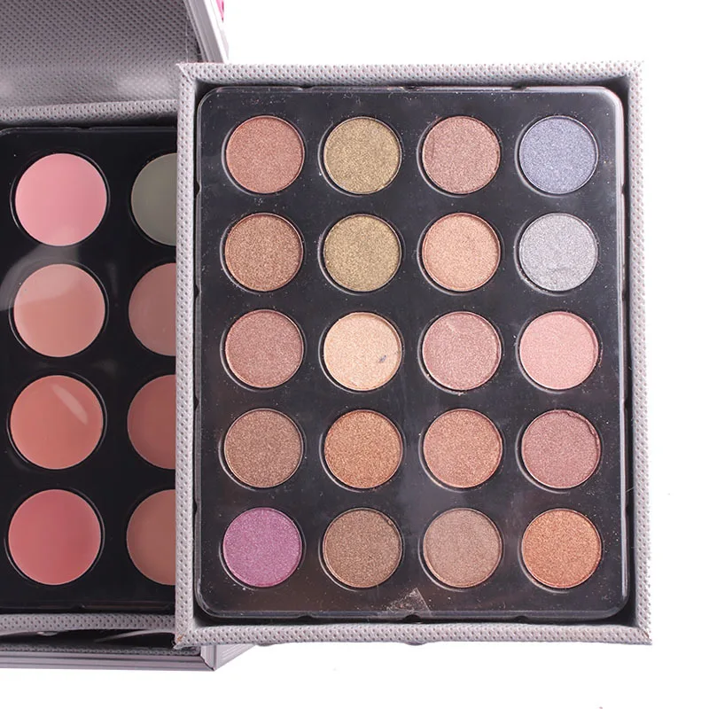 Sombra De Охос Весь Макияж Румяна для губ контурная макияж комбинированная плита водостойкая матовая 177 цветов, тени для век, набор