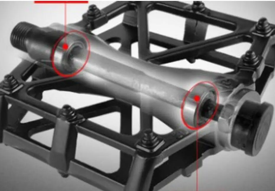 cargo bicycle parts alloy pedal sealed bearing aluminium pedals