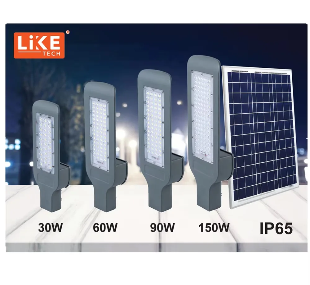 LikeTech 600W Street Light Solar LED Light Fixture Mine90 IP65 with 28000mAh Lithium Iron Phosphate Battery Solar Engineering St