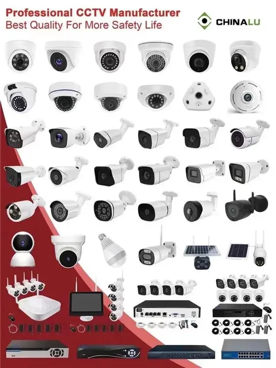 Full Color Tvi Cctv Dome 1080P Colorvu Surveillance Home Analog  Security Hd Camera For Indoor