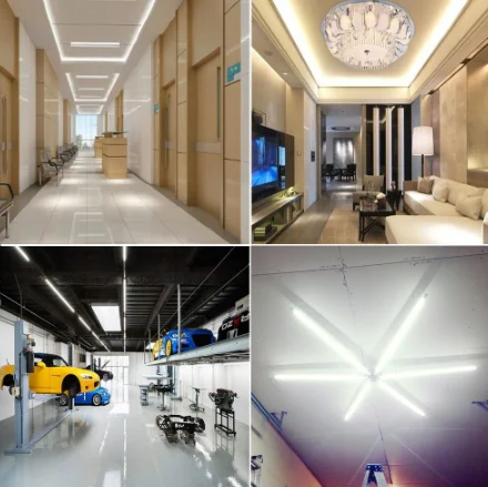 Commercial lighting workshop/office fluorescent led lamp wholesale energy saving 2ft 1.2m T5 T8 integrated led tube light
