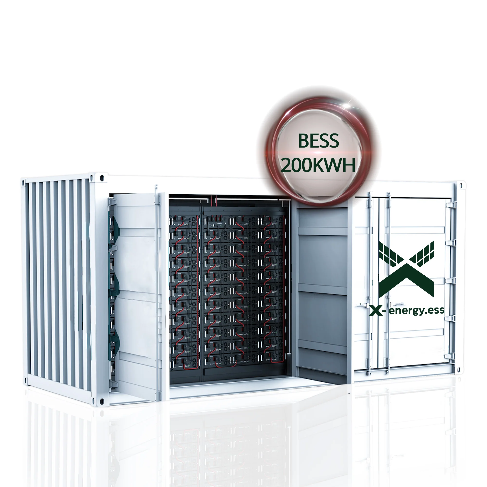 100KWh 200KWh 500KWh Высоковольтная батарея для системы хранения солнечной энергии