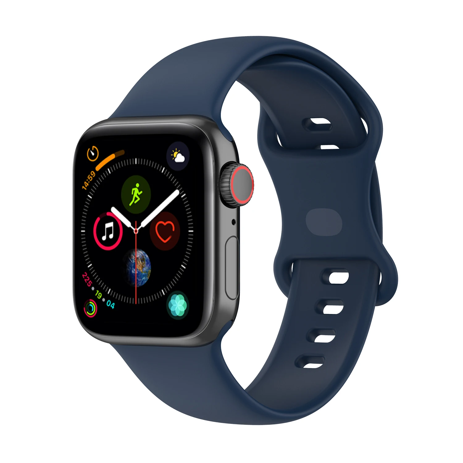 Новинка лидер продаж ремешок для часов Apple Watch термополиуретановый спортивный браслет