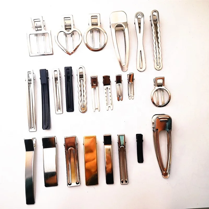 Manufacturers wholesale custom thick section material thick spring clamping force large 6CM double fork clip made in Guangdong