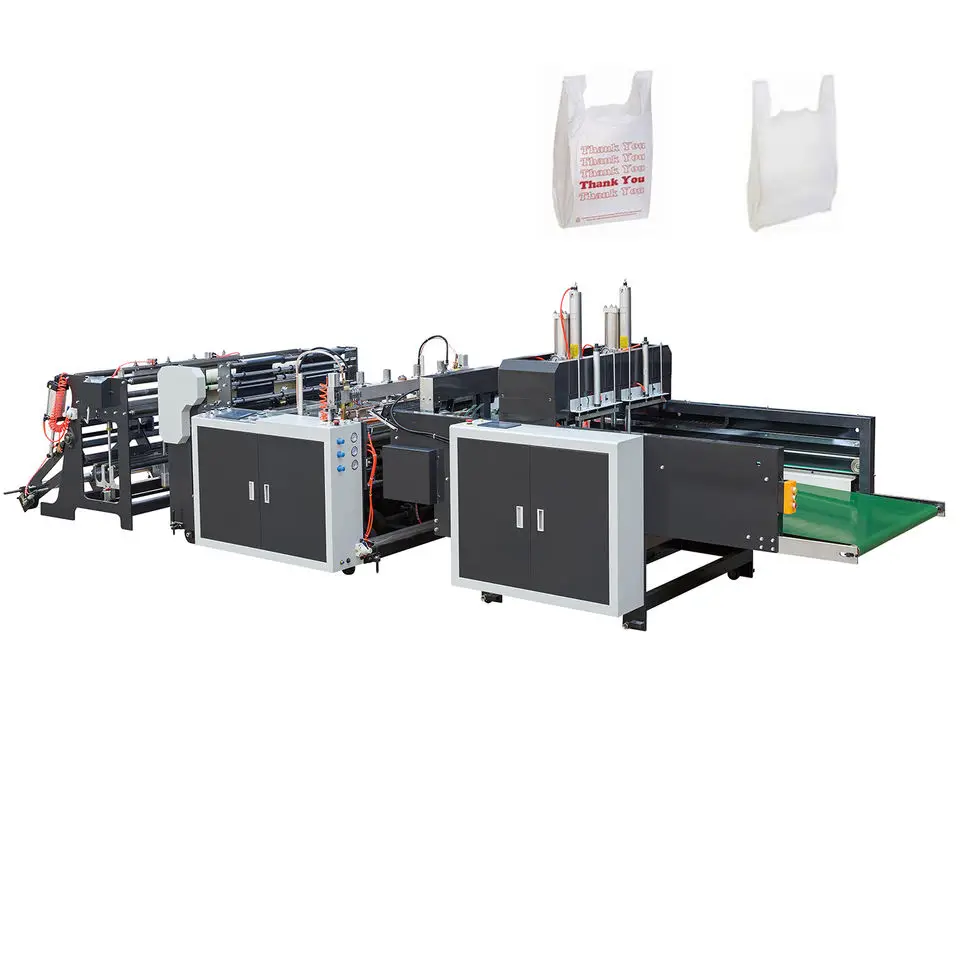 DFR High Speed Shopping Bag Making Machine