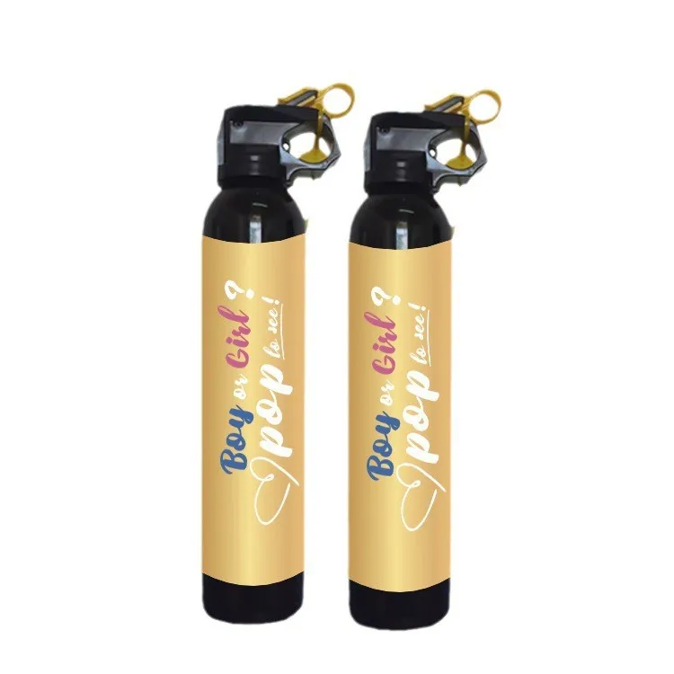 Blue Pink Gender Reveal Fire Extinguisher Party Supplies Gender Reveal Party Supplies Powder Blaster Spray Smoke Cannons