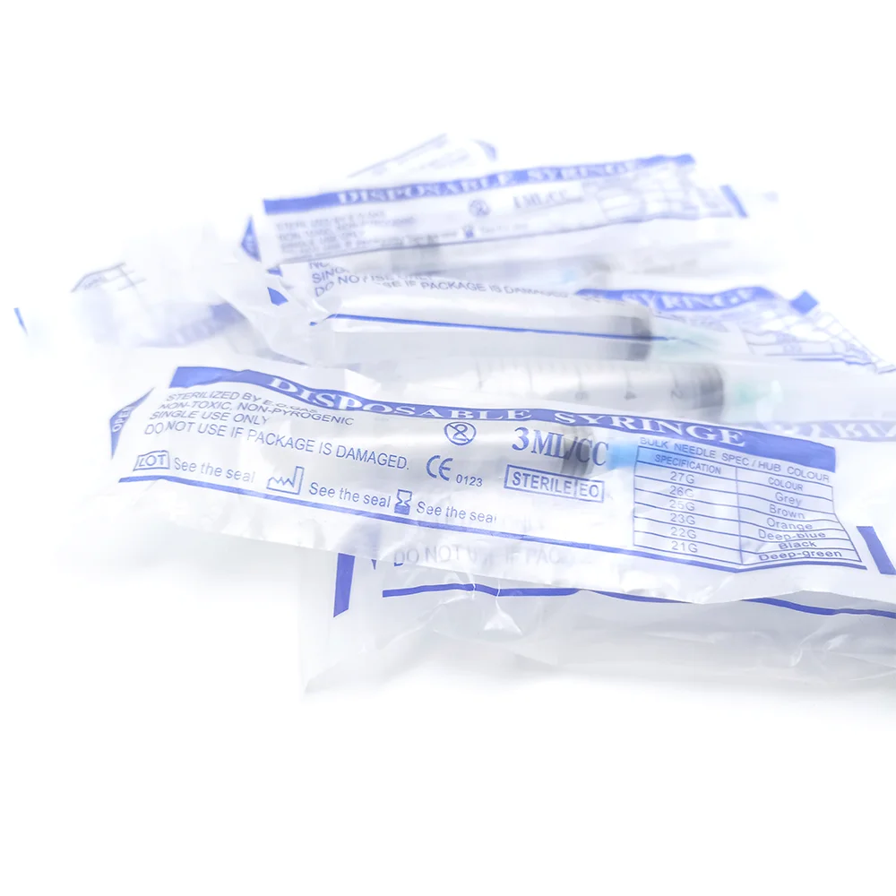 High quality medical disposable  10ml veterinary syringe