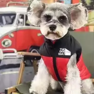 Luxury Designer Dog Jacket Waterproof Dog Coat Babies Clothes Winter Warm Pet Clothes Pet Dog Down Vest