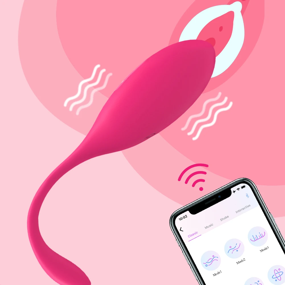 Levett sex toys app remote control ball vibrator 9 frequency usb rechargeable adult sex toy for women g spot vibrator