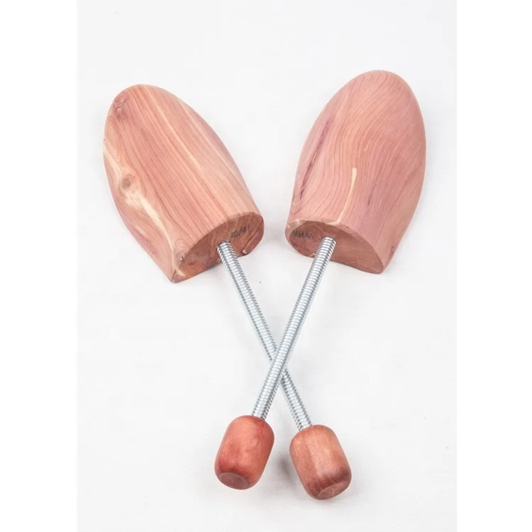 Custom Adjustable  Shoe Tree Spring Wooden Shoe Last Cedar Shoe Trees Wholesale