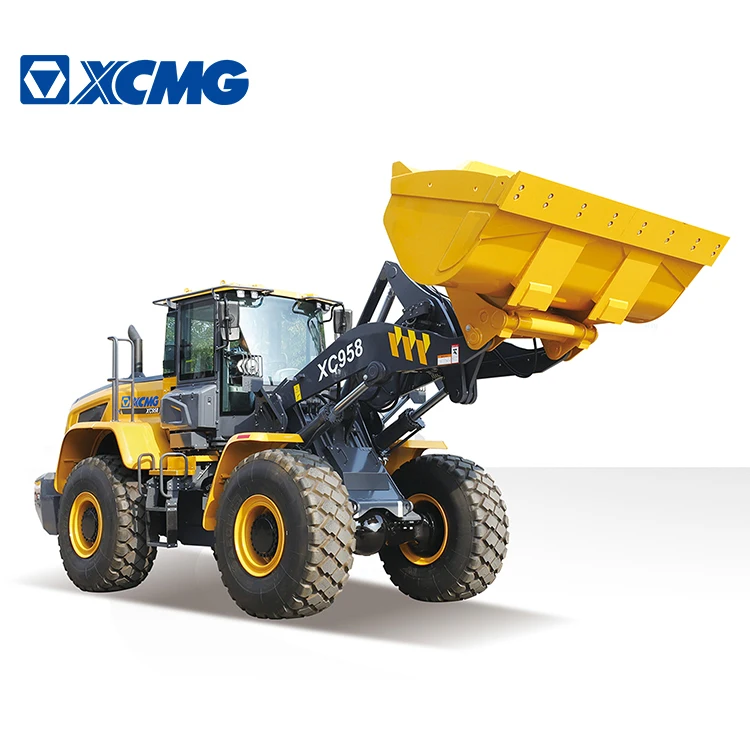 XCMG официальное использование XC958 5 тонн китайский колесный погрузчик с ценовыми фермами
