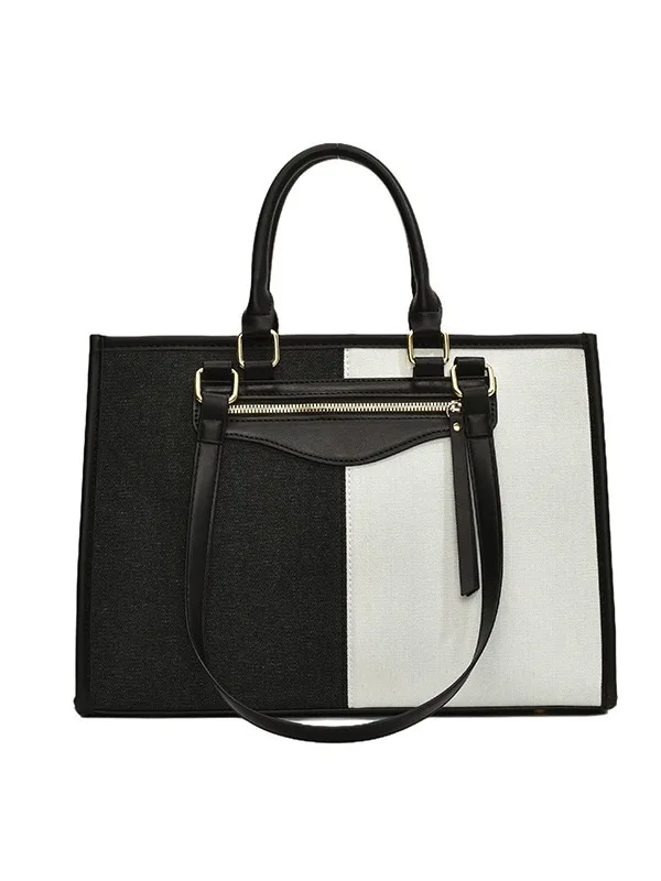 sac a main Denim Tote Handbag For Women Top Handle Denim Patchwork Purses and Handbags Satchel Tote Shoulder Bag With Pocket