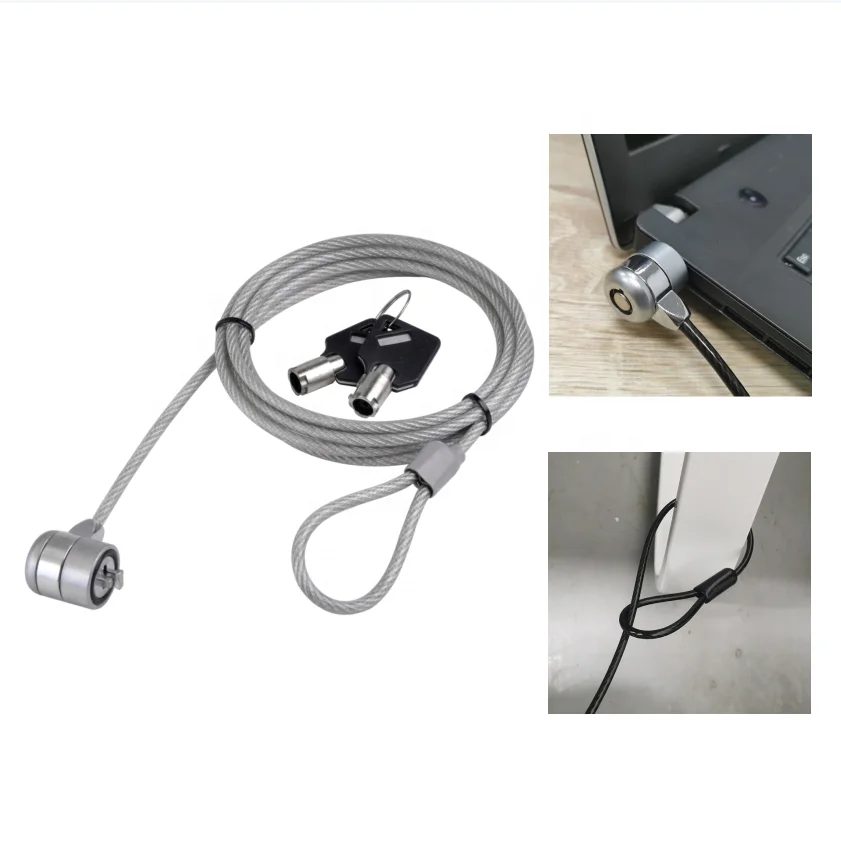 Блокировка кабеля ноутбука ЖК-замок безопасности блокировка для настольного ПК кабель