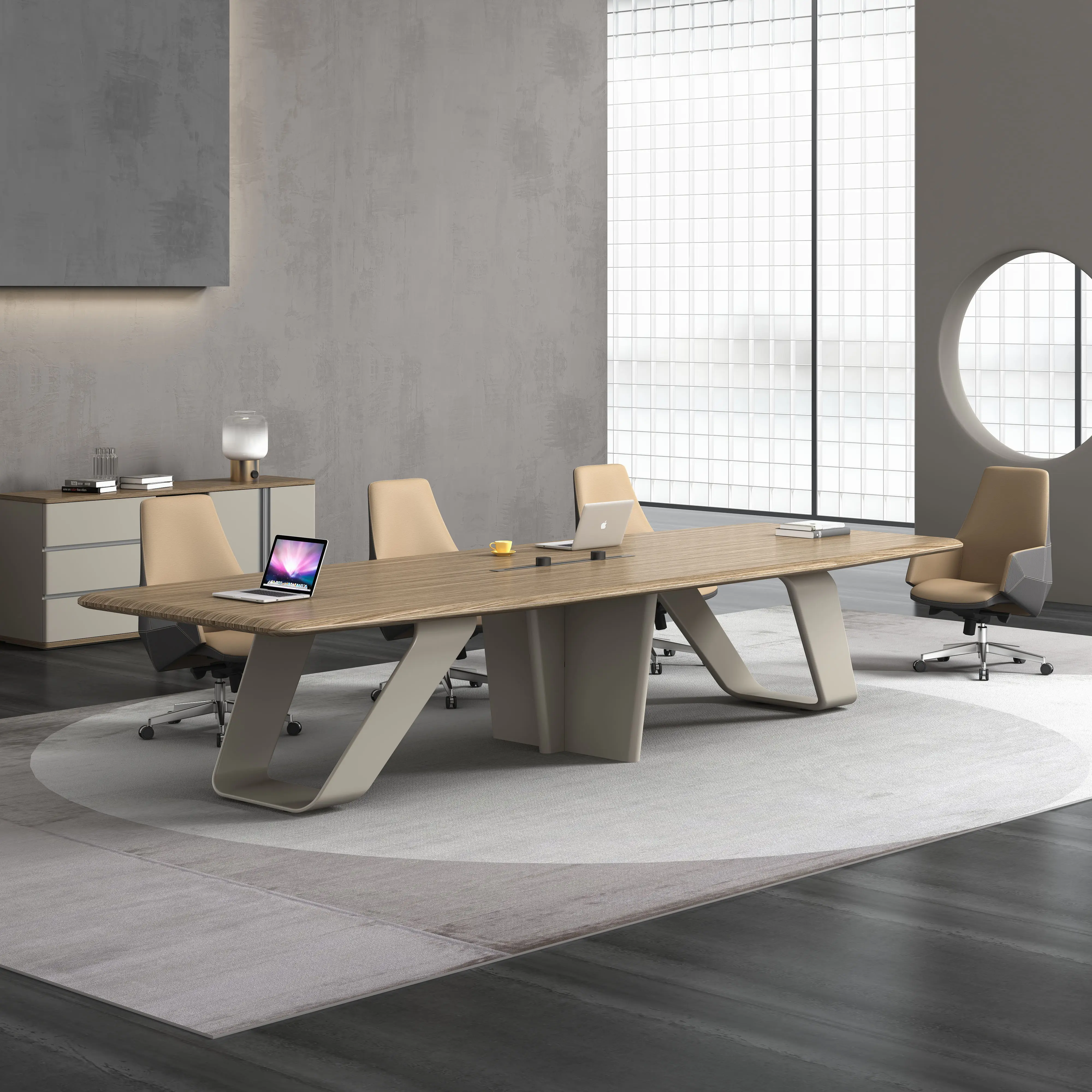 High Quality Modern Boardroom Meeting Table Office Furniture Conference Room Desk Board Room Table