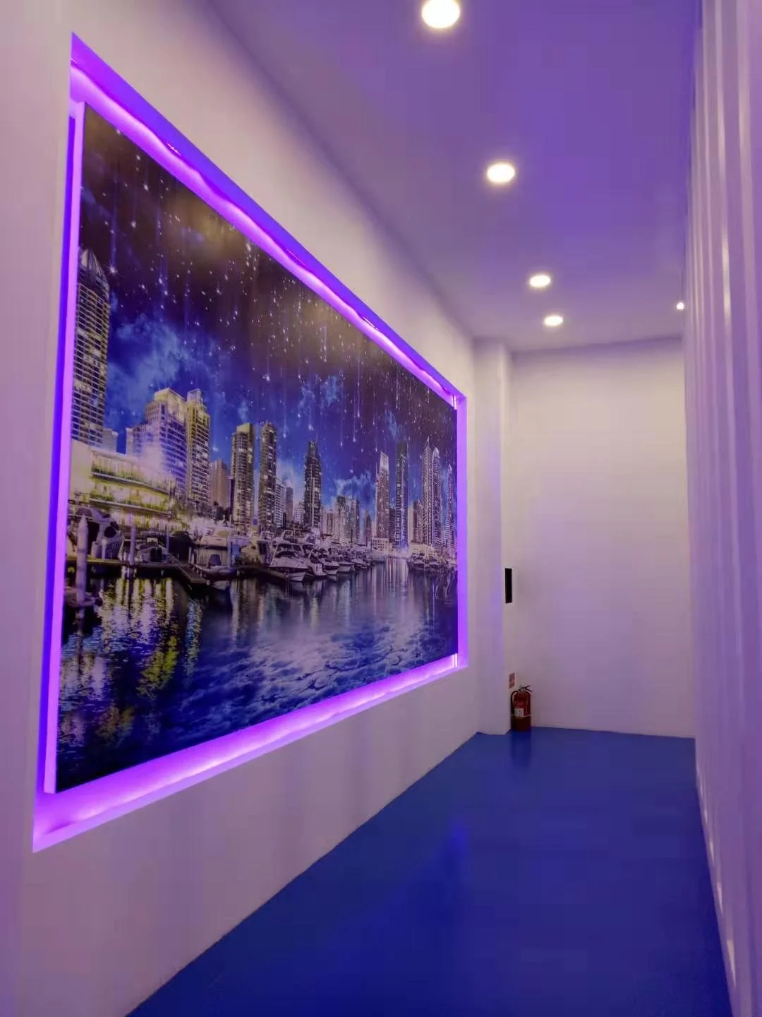 1800mm 2000mm 2700mm Height Print 3D Wall Painting Machine Wall Inkjet Printer