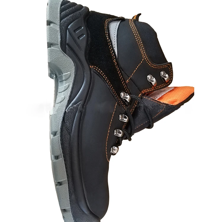 Electrical safety shoes bova basic anti smash with steel toe cup and plate