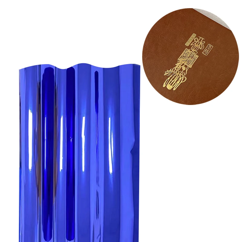 Hot Selling PVC Hot Stamping Foil Multicolor Heat Transfer Film Roll for Paper/metal/plastic/glass