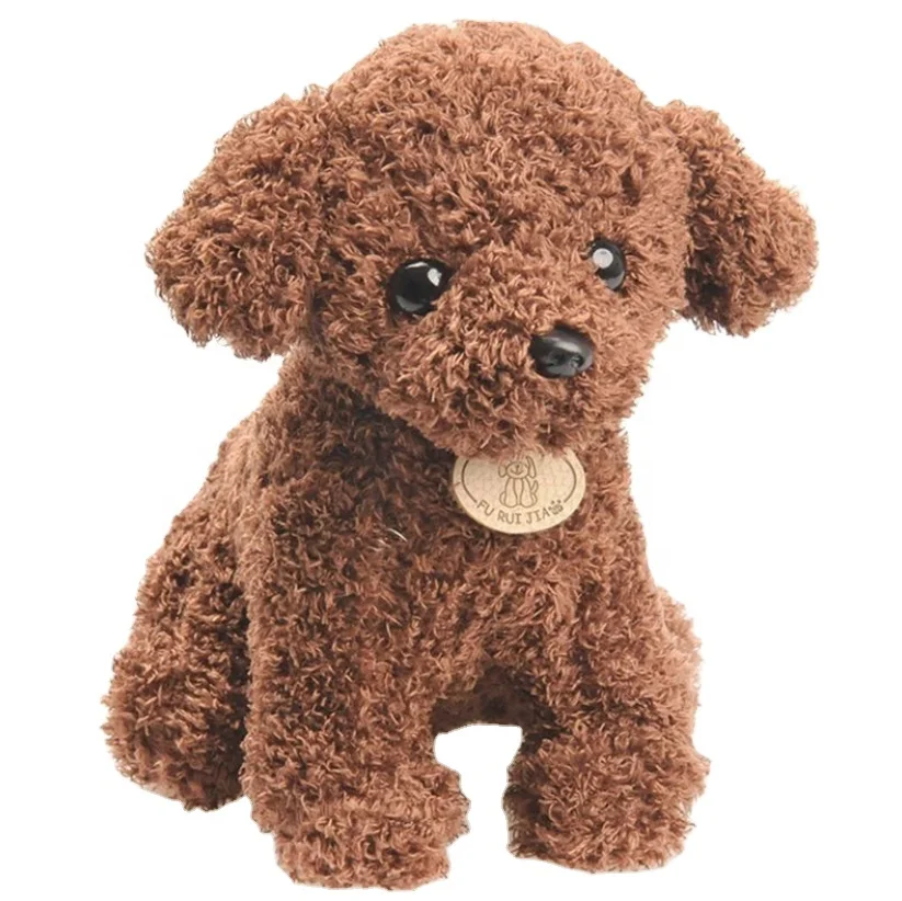 Hot simulation dog teddy bear cute plushies  stuffed animals doll for kids
